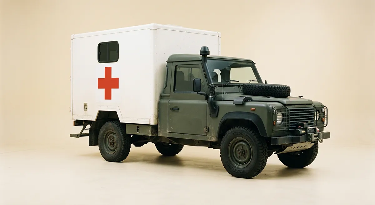 Wolf 130 Battlefield Ambulance Land Rover