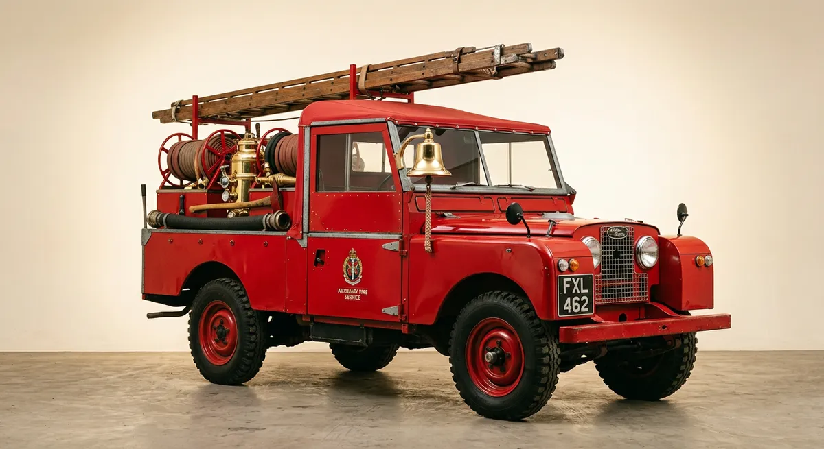 Fire Tender Land Rover