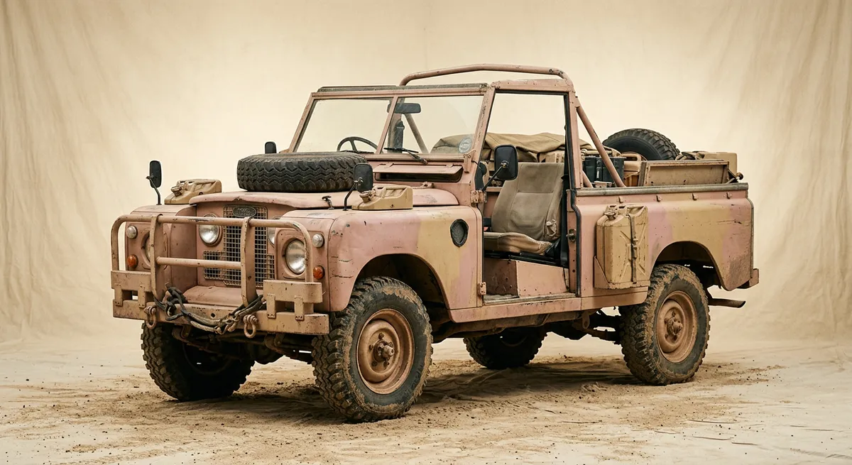 Pink Panther Land Rover